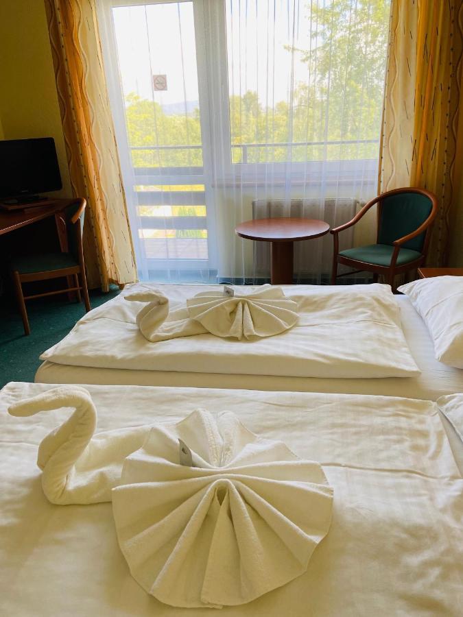 Garni Hotel Pyramida 海布 外观 照片